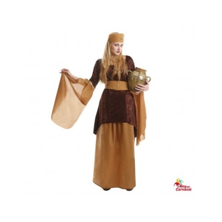 Disfraz Medieval Marrón Talla M