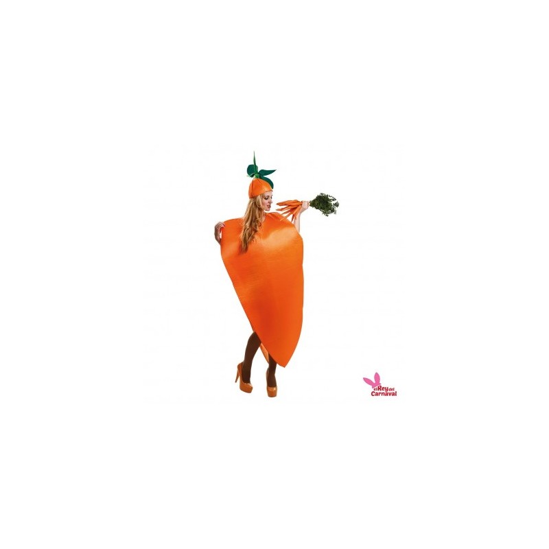 Disfraz Zanahoria Adulto Talla M-L