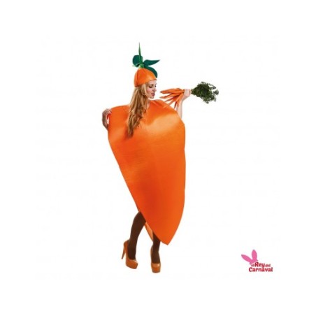 Disfraz Zanahoria Adulto Talla M-L