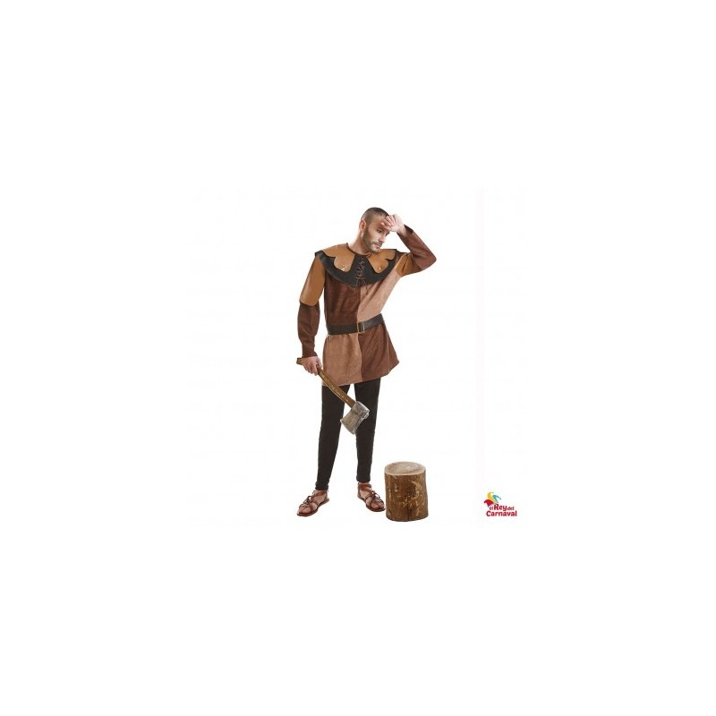 Disfraz Medieval Marrón Adulto Talla M-L