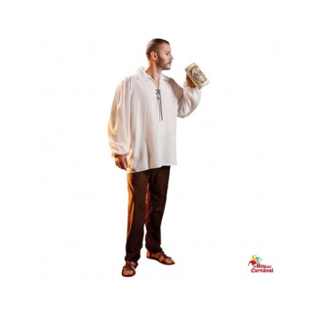 Disfraz Camisa Medieval Adulto Talla M-L