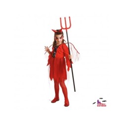 Disfraz Infantil Diablesa 8-10 Años