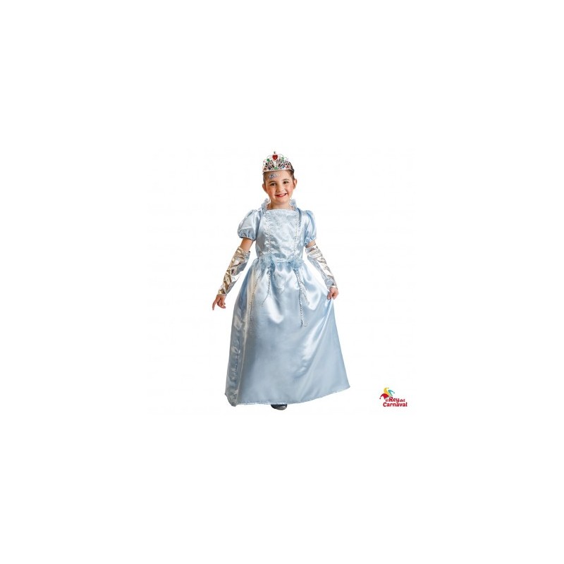 Disfraz Princesa Azul 6-7 Años