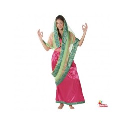 Disfraz Mujer Hindu Adulto Talla M