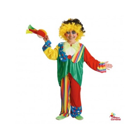 Disfraz Payaso Niño 8-10 Años