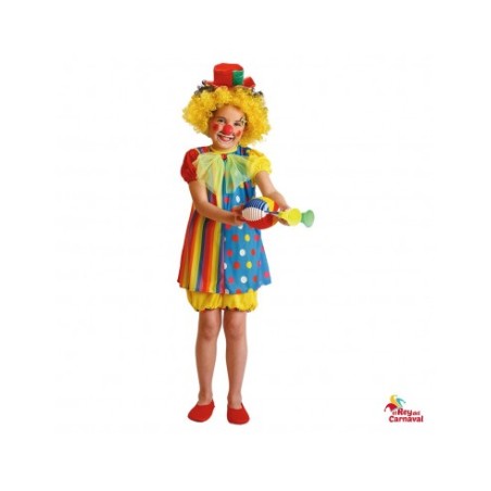 Disfraz Payasa 2-3 Años