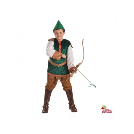 Disfraz De Robin 6-7 Años