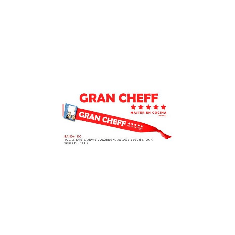 BANDA GRAN CHEFF 100 mm.