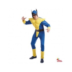 Disfraz De Lobo Amarillo Talla M-L