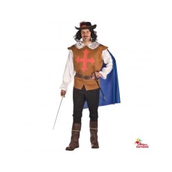 Disfraz De Mosquetero Talla M-L