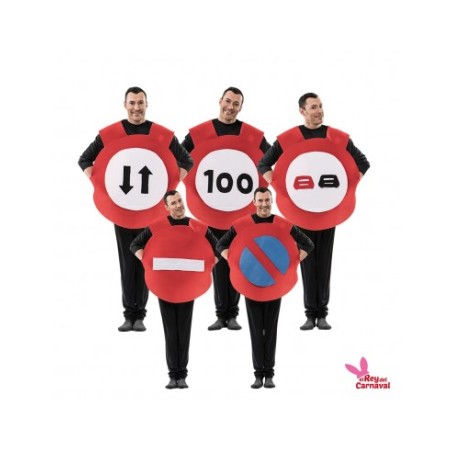 Disfraz De Señal De Trafico Talla M-L