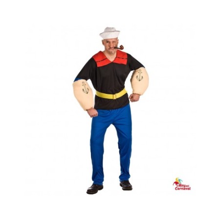 Disfraz De Marino Forzudo Talla M-L