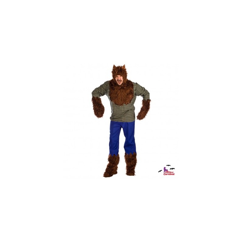 Disfraz De Hombre Lobo Talla M-L