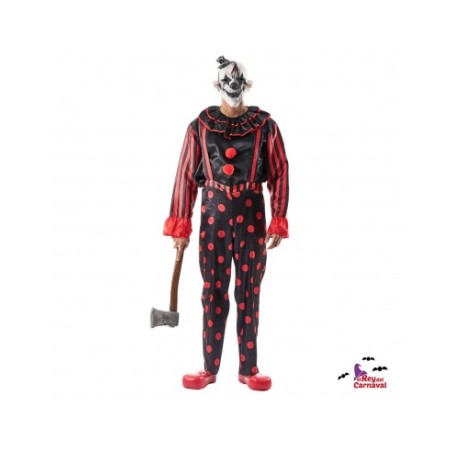 Disfraz Payaso Diabolico Adulto Talla X