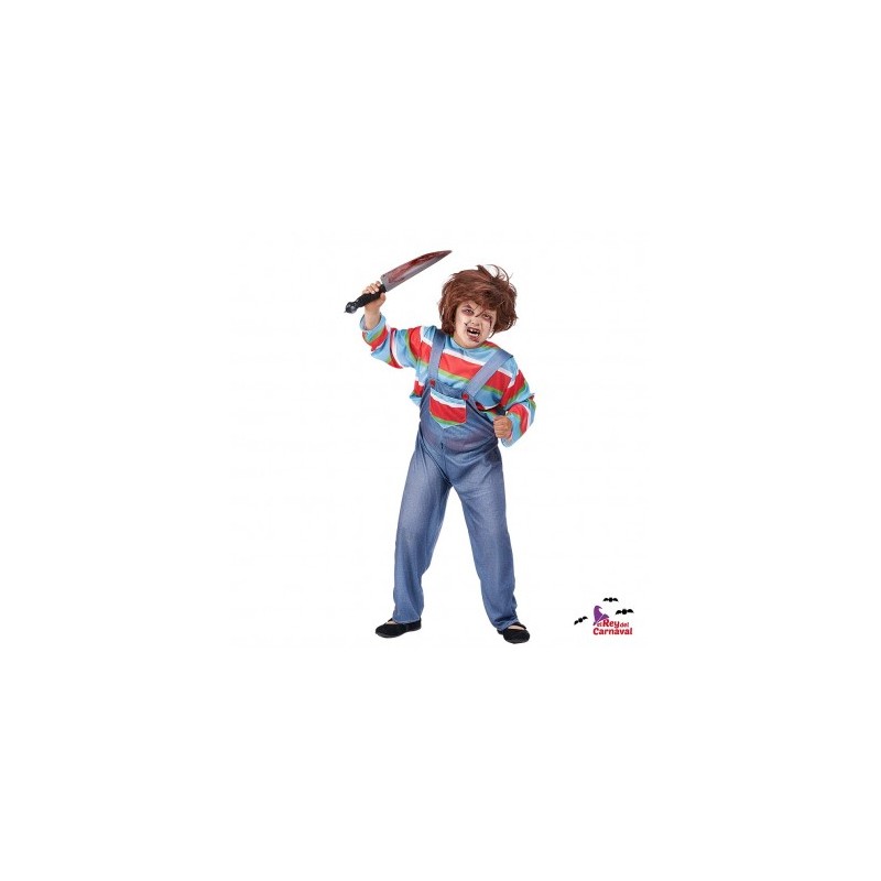 Disfraz Muñeco Diabolico 6-7 Años