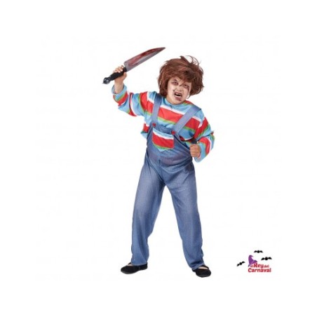 Disfraz Muñeco Diabolico 3-5 Años