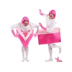 Disfraz Tarta De Fresa Adulto Talla M-L