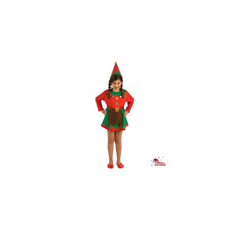 Disfraz Elfa 2-3 Años