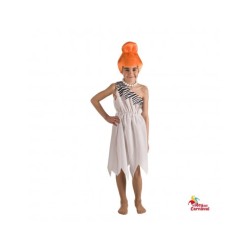 Disfraz Troglodita Blanca 6-7 Años