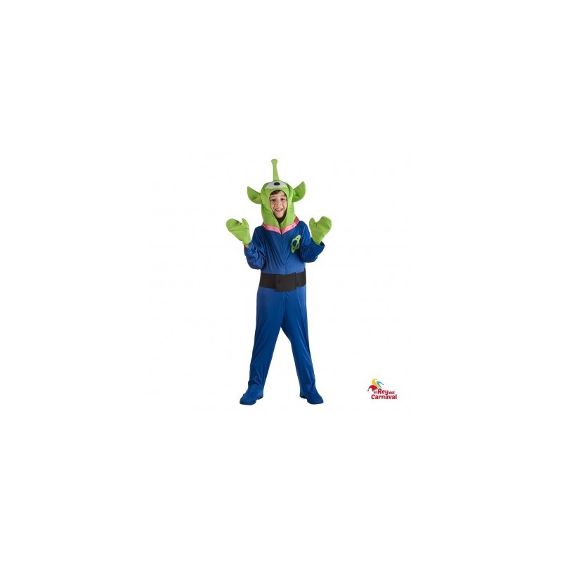 Disfraz Alienigena 8-10 Años