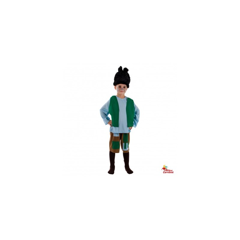 Disfraz Troll Niño 6-7 Años