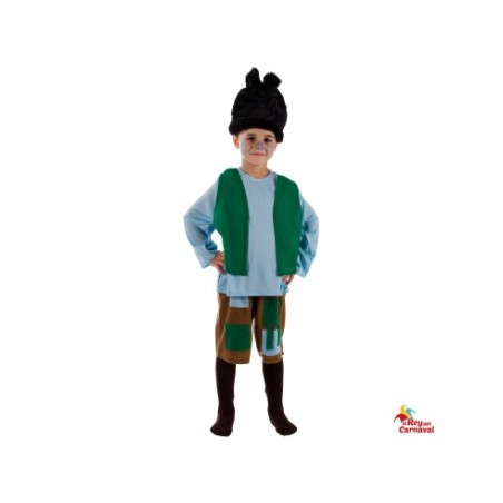 Disfraz Troll Niño 6-7 Años