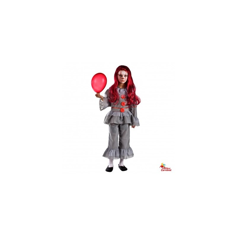 Disfraz Payaso Diabolico 6-7 Años
