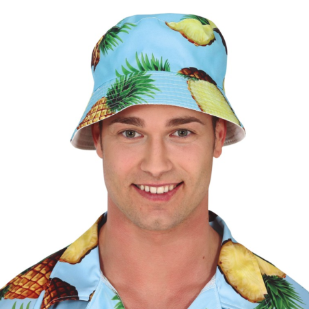 Gorro Hawaiano Azul...