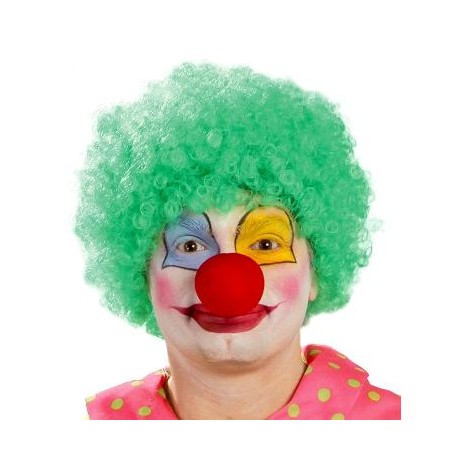 PELUCA DE RIZOS VERDE