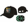 GORRA DEMON SLAYER BEISBOL PERSONAJES NEGRO