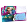 INVITACIONES FROZEN 6 UNID