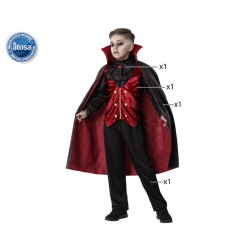 DISFRAZ VAMPIRO BORGOÑA NIÑO INFANTIL