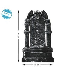 DECORACIÓN HALLOWEEN LAPIDA 49X32 CM