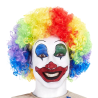 Peluca Payaso Rizada Multicolor