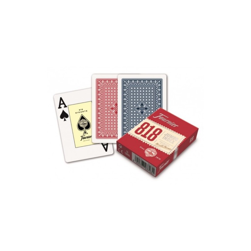 BARAJA POKER FOURNIER Nº 818 55 CARTAS