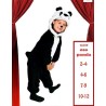 Disfraz de Oso Panda para niños