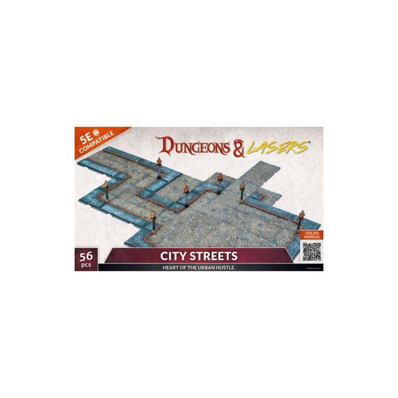 DUNGEON & LASERS:CITY STREETS