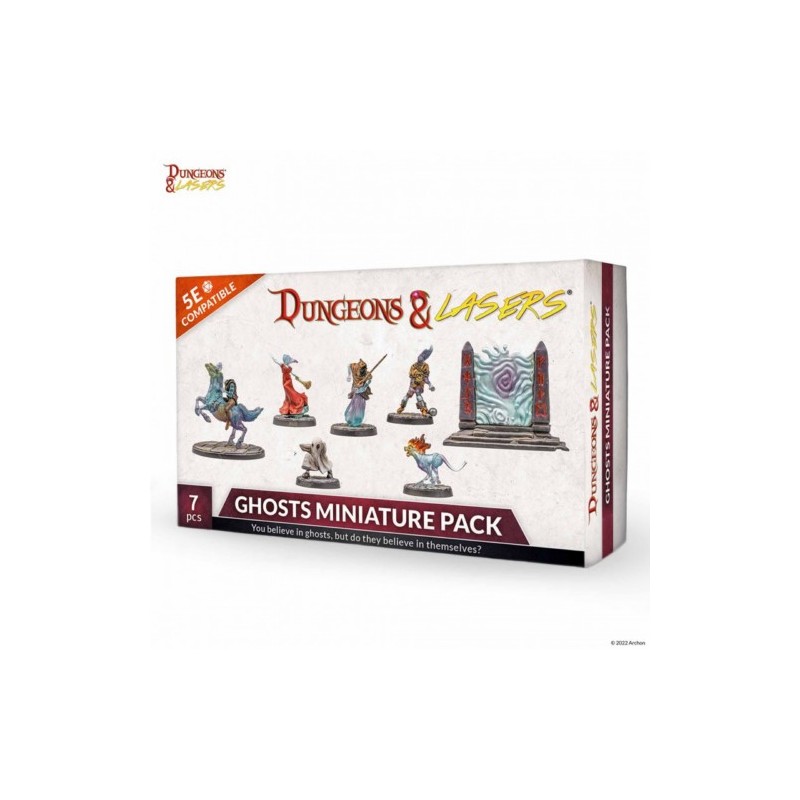 DUNGEON & LASERS: GHOSTS MINIATURE PACK