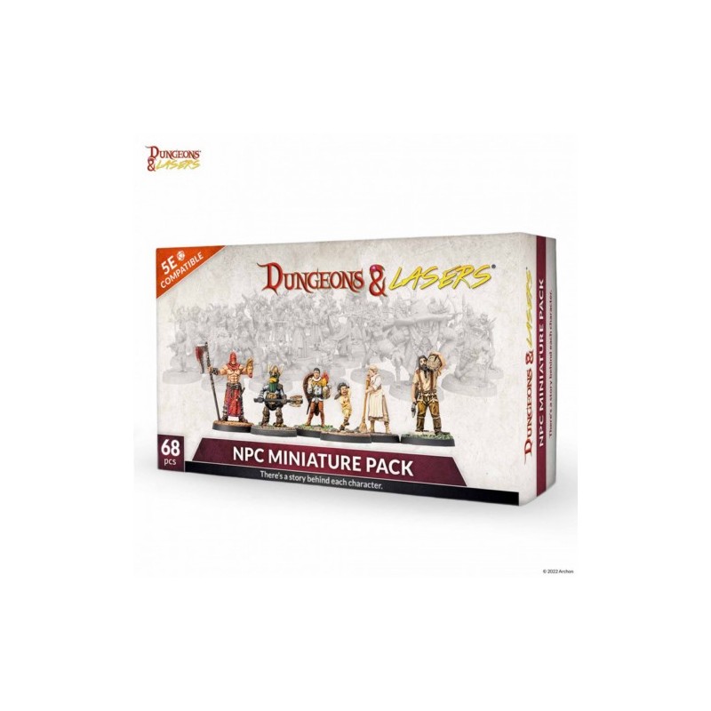 DUNGEON & LASERS: NPC MINIATURE PACK