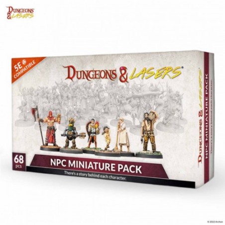 DUNGEON & LASERS: NPC MINIATURE PACK