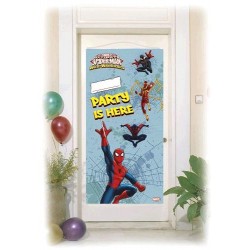 POSTER PUERTA SPIDER.ULTIMATE 76X152 CM.