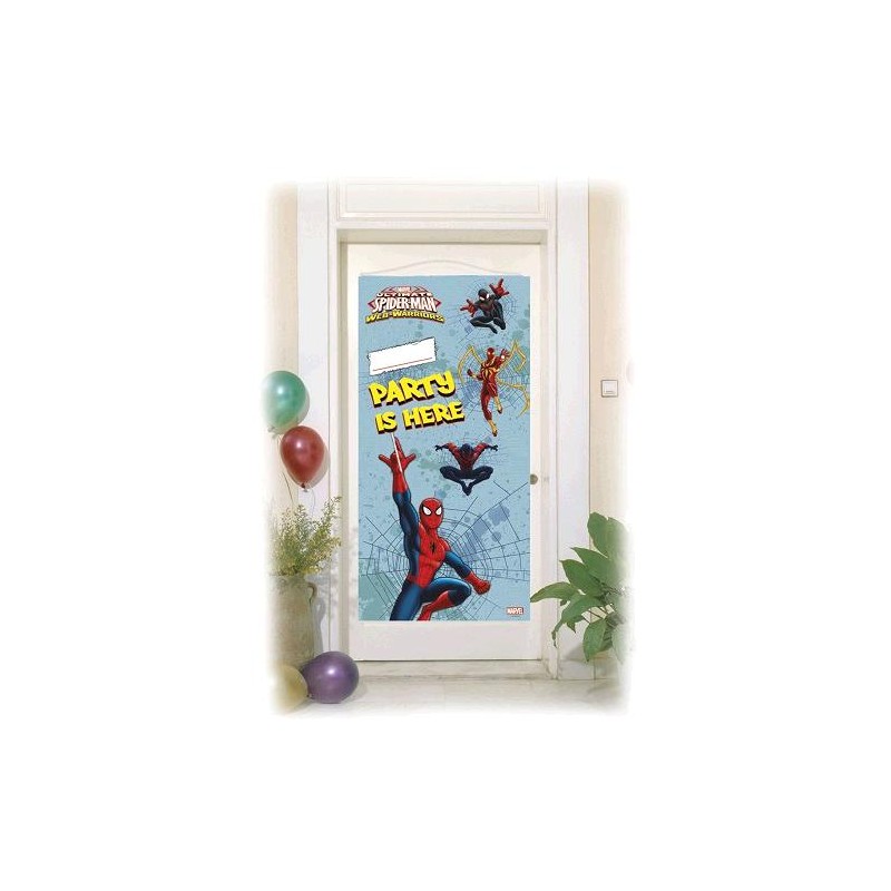 POSTER PUERTA SPIDER.ULTIMATE 76X152 CM.