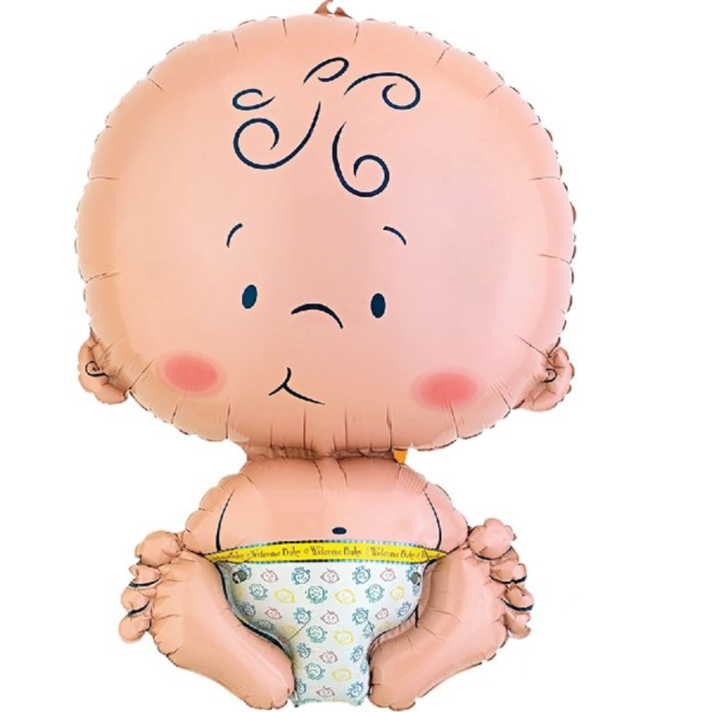 Globo Foil Bebé Bienvenido 77x52cm