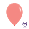 Globo Latex Sempertex Color Fashion Coral Tropical Alto 30cm - Bolsa 50 Unidades
