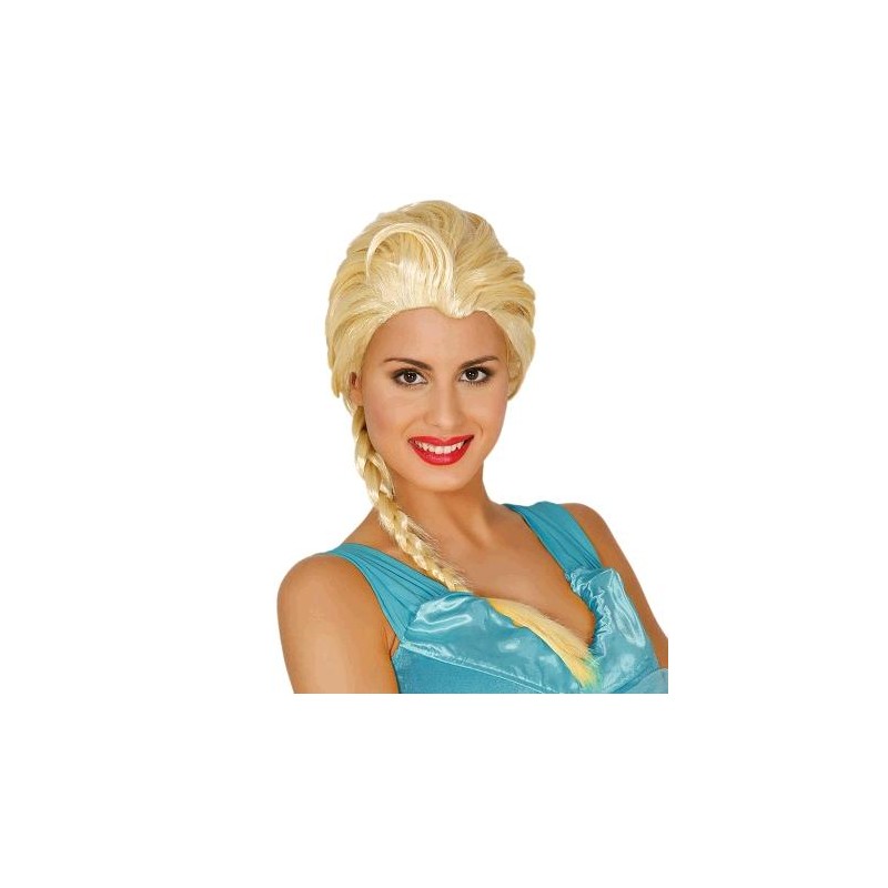 PELUCA PRINCESA DE LOS HIELOS