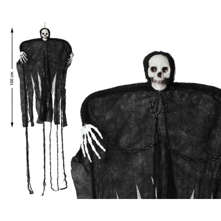 ACCESORIO DECORACIÓN HALLOWEEN MONSTRUO CALAVERA