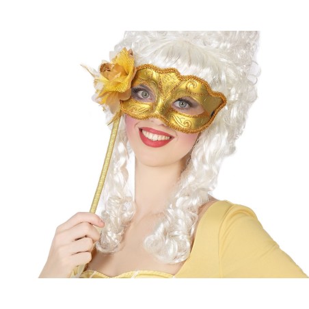 ANTIFAZ VENECIA DORADO MUJER ADULTO