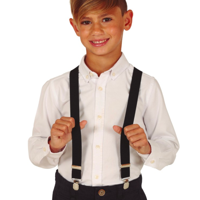 Tirantes Negros Infantiles