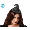 DIADEMA BRUJA SOMBRERO GRIS MUJER ADULTO