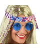 GAFAS REDONDAS AZUL CARNAVAL MUJER ADULTO
